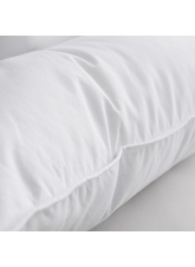 AIKOFUL Luxury Feathers Down Pillow Queen/Standard Size, Hotel Quality Fluffy Bed Pillow, Soft Pillow for Sleeping, Organic Cotton Cover(20x28â€, Pack of 1) - Image 4